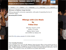 Tablet Screenshot of madisontango.org